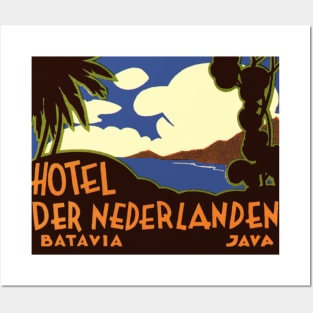 Vintage Travel Poster, Batavia, Java Posters and Art